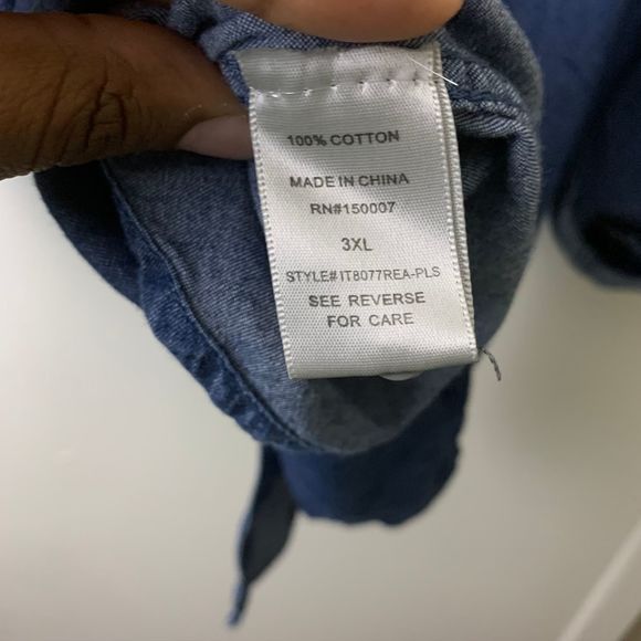 Bottlette Denim Button Down - Picture 5 of 6